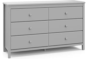Storkcraft Alpine 6 Drawer Double Dresser: The Ultimate Essential for Teen Girls' Bedrooms