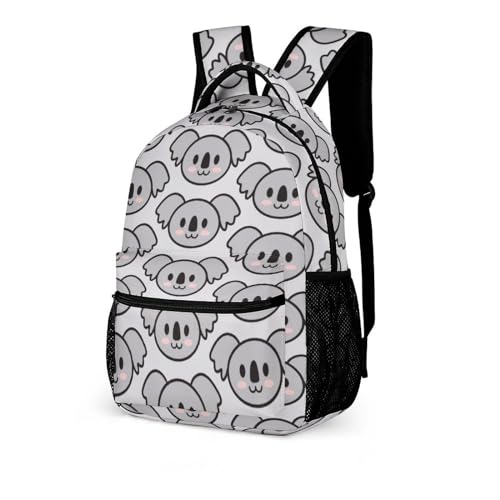 Koala School Backpack for Kids Girls Boys, 16 Inch Cute Koalas Themed Bookbag, Personalized School Backpack for Students Children, Lightweight, Large Capacity2