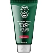 Men's Shaving Cream with Soothing Eucalyptus – Reduces Irritation & Razor Burn – Premium Lather f...
