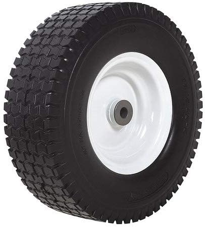 Wheelbarrow Tire, Polyurethane, 13" O.D.