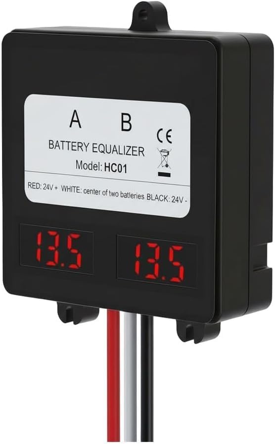 Égaliseur de batterie solaire HC01 avec équilibrage actif en série et affichage de tension