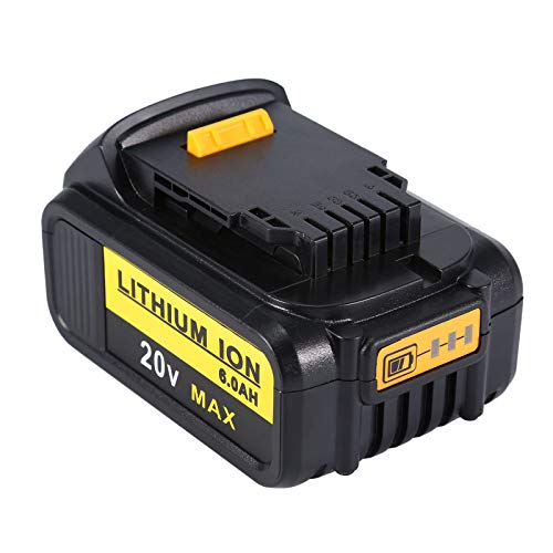 NextCell Li-Ion 6.0Ah 20 volt 20V battery for Dewalt DCF880 DCF880M2 DCF880C1-JP DCF883B DCF883L2 DCF883B DCF885 DCF885B DCF885C2 DCF885L2 DCF885L2 DCF885N DCF886 DCF895B DCF895C2 DCF895L2 DCF895L2