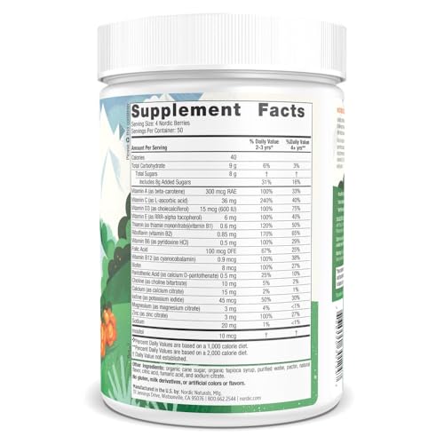 image for Nordic Naturals Nordic Berries, Citrus - 200 Gummy Berries - Great-Tas