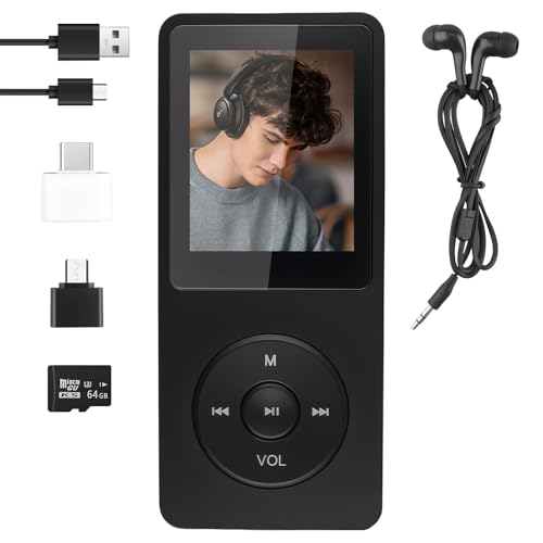 Lecteur MP3 Bluetooth 5.3 64Go avec...