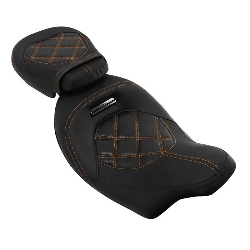 Asiento motocicleta de PU premium para Electra Glide inyección combustible y Touring