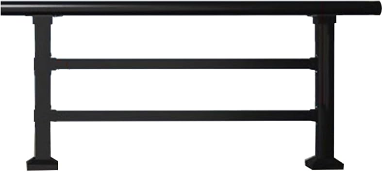 Horizontal Flat Railing Kit, Wall Extender Fence, Temporary Pool Yard Heightened Picket, Fence for Balcony Garden Patio Increase Height130x60 cm