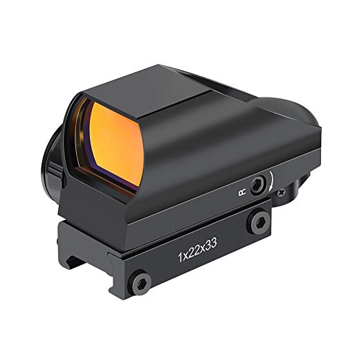 Feyachi Rotpunktvisier RS-25 Reflexvisier mit 4 Absehenmustern Red Dot Sight