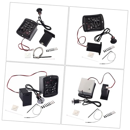 HANABASS Band Eq Acoustic Guitar Preamp with Piezo Pickup and Volume Control for Musicians Seeking Enhanced Sound and Versatile Effects