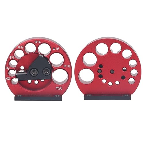 Verstellbare Dübelhersteller Vorrichtung, 8 Löcher, 8-20 mm, Aluminiumlegierung, für Weich- und Harthölzer