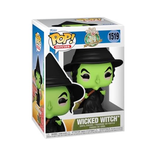 Funko Pop! Movies: The Wizard of Oz - The Wicked Witch - Figura de Vinilo Coleccionable - Idea de Regalo- Mercancia Oficial - Juguetes para Niños y Adultos - Movies Fans - Muñeco para Coleccionistas