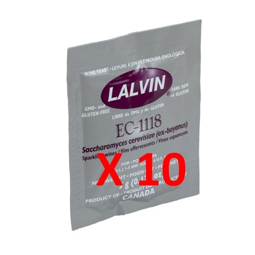 Lalvin EC-1118 Levaduras x 10
