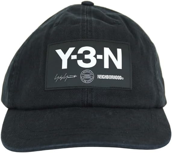 [ワイスリー] NEIGHBORHOOD CAP/ボックスロゴ キャップ/KA0609 BLACK [並行輸入品]