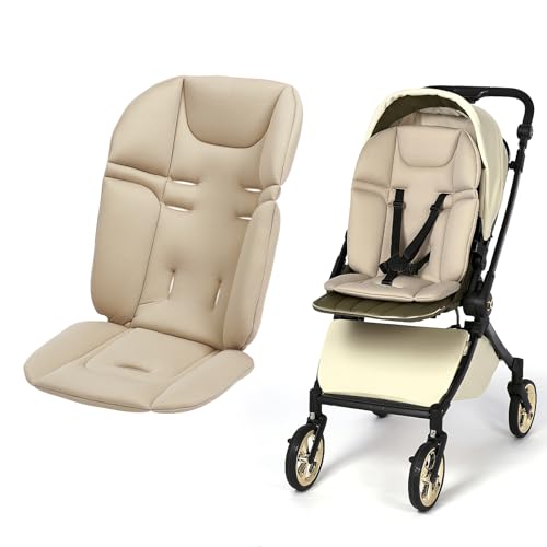 Baby Stroller Seat Liner for Most Stroller Models, Breathable Fabric Stroller Seat Liner Insert, Ensure Comfort and Support on The Go, Stroller...