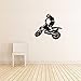 Produktbild Motorradfahrer Charakter Wandaufkleber Aufkleber Schlafzimmer Raumdekoration