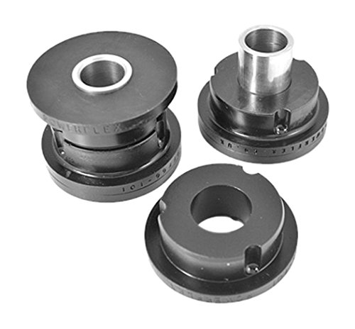 Cojinetes PFF66-101BLK Powerflex de poliuretano negro para suspensión