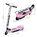 HOMCOM Patinete Plegable Niño Eléctrico Tipo Scooter con Manillar Rosa Patinete Eléctrico...