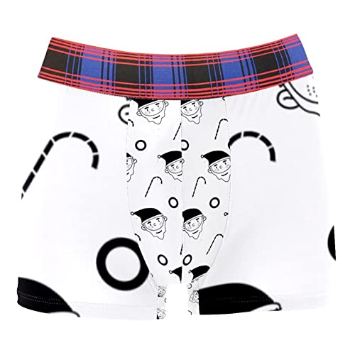 Preisvergleich Produktbild Herren Boxershorts,handgemalter weihnachtsweihnachtsmann,Männerunter...