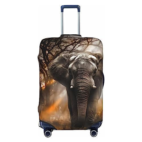 Housse de bagage anti-poussière DEHIWI noir L : protection de valise zippée
