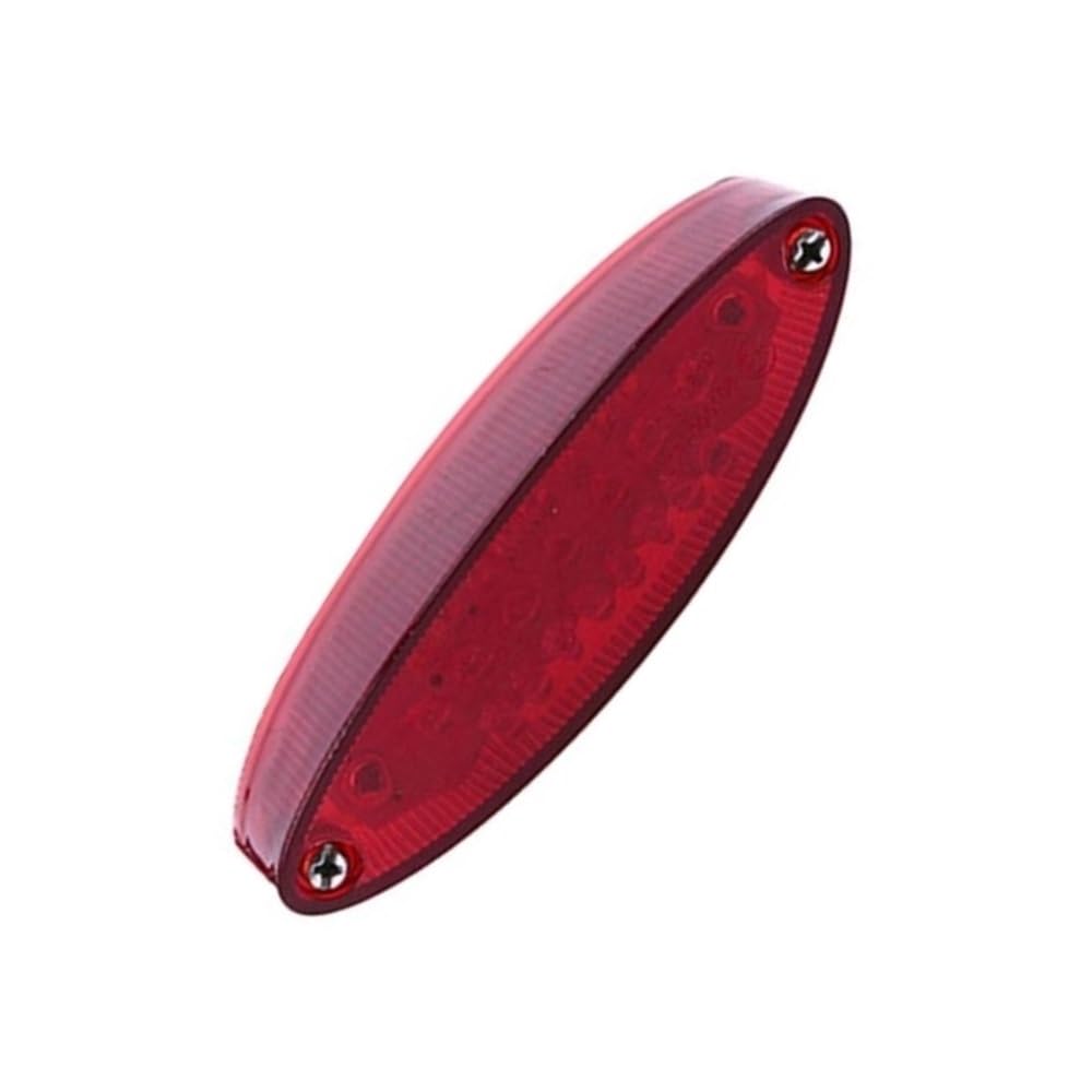 Lampada di Stop Posteriore Universale per Motocicletta A 28 LED, Luce Rossa Luci Freno