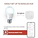 Sengled Zigbee Smart Light Bulbs, Smart Hub Required, Work with SmartThings and Echo with Built-in Hub, Voice Control with Alexa and Google Home, 5000K 100W Eqv. Daylight A19 Alexa Light Bulb, 2 Pack