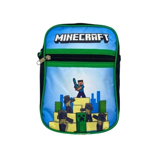 Bolso Niño Riñonera Bandolera Niño Hombro Ajustable Riñonera Viaje Deportivo Tiempo Libre Gadget, For Minecraft, S