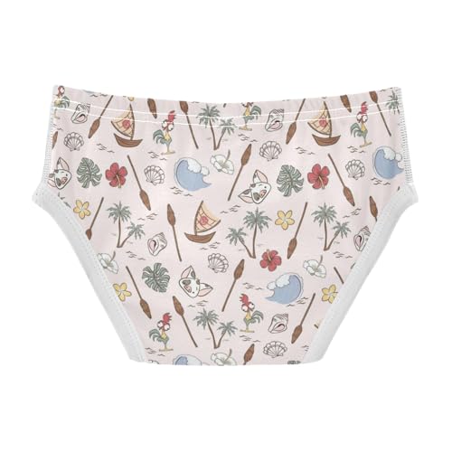 Boys' Exclusive Briefs Toddler Underwear 95% Combed Cotton Boxerbriefs 2T Tropical Elements 202