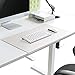 Produktbild Wasserdichte Schreibtischunterlage aus Leder mit Kantenschutz für Büro/Zuhause, große Schreibtisch-Organizer-Matte für Tastatur, Laptop, Mauspad, weiß, 40 x 60 cm