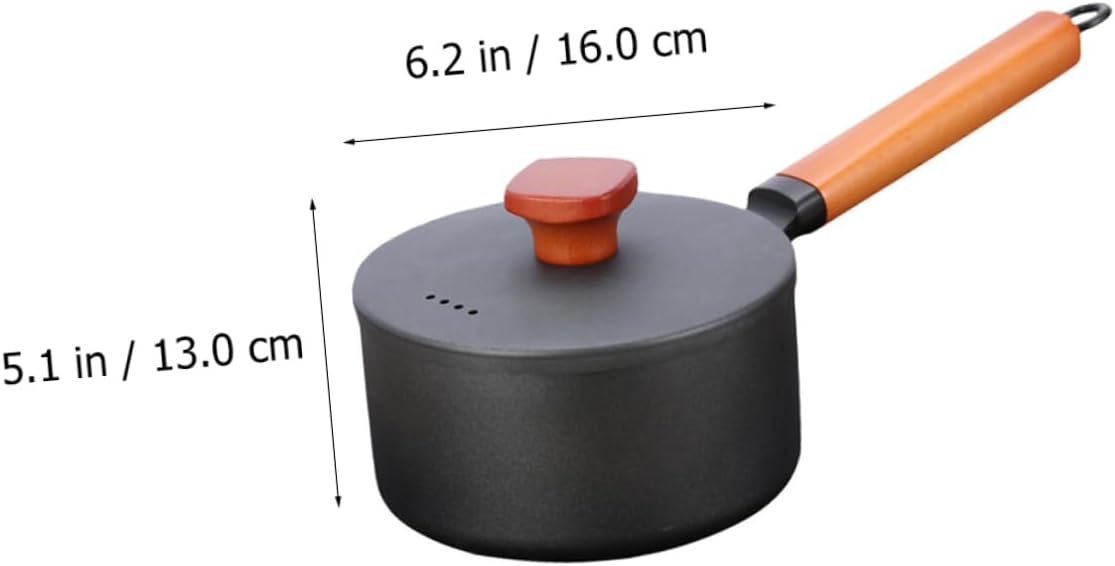 ABOOFAN Non-stick Frying Pan Iron Saucepan Saucepan Non-stick Sauce Pan Hard Anodized Cookware