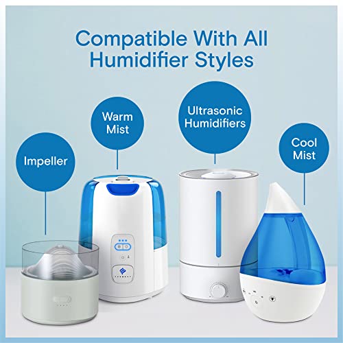 [2 Pack] Humidifier Cleaner Drops for All Makes & Models - Made in USA Humidifier Treatment for Peak Performance - Water Humidifier Drops for Cleaning - Humidifier Solution Humidifier Water Treatment - Thumbnail 5