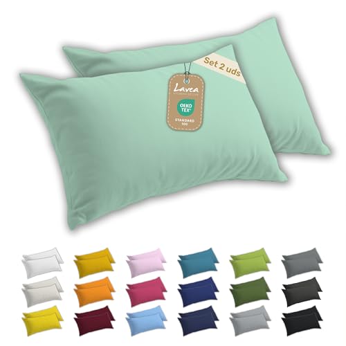 Lavea   Juego de 2 Fundas de Almohada 40