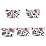 Decorative makeup bag:this makeup bag has enough capacity that can accommodate various cosmetics, convenient for travel,women makeup bag for travel