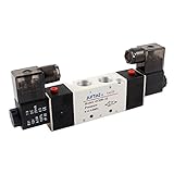 Color: Blanco, Negro, Peso: 382g; Contenido del paquete: 1 x válvula solenoide neumática