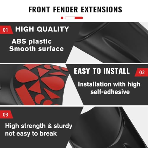Image of CHIFUN Front Fender Mudguard Extender Wheel Cover Splash Guard Extension Replacement for Honda CB500X 2022 2023 2024 2025 CB 500 X Motorcycle Dust Guards Accessories