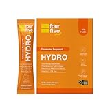 fourfive Hydration Sachets (Immune Support) - Hydro Electrolytes Powder with Vitamins, Wellmune® & Chaga Mushroom, Immunity for Defence - Orange & Mango, 30 Sachets