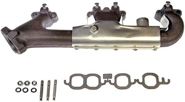 Dorman 674-198 Passenger Side Exhaust Manifold Kit - Includes Required Gaskets and Hardware Compatible with Select Chevrolet / GMC Models