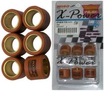 13 GRAM 125cc / 150cc GY6 Performance Roller Weights Variator Rollers Set Znen