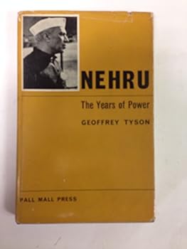 Hardcover Nehru: the years of power Book