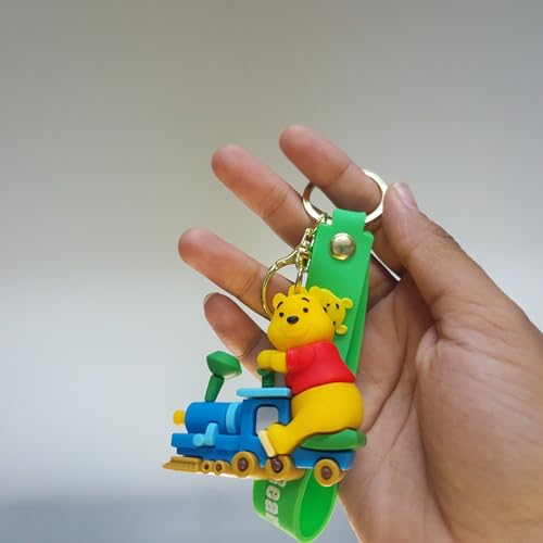 Image of OTTAVO Cute Cartoon 3D Silicone High -Quality PVC Material Keychain, Suitable for Boys and Girls - Pack of 1.