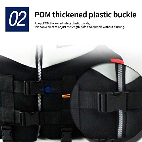 Fdrirect Colete Salva-vidas fit Adulto, Jaqueta flutuante Colete De Pesca, flutuante dispositivo nat