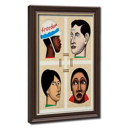Impression giclée d'expressionnisme figuratif sur toile d'art Elizabeth Catlett 40,6 cm