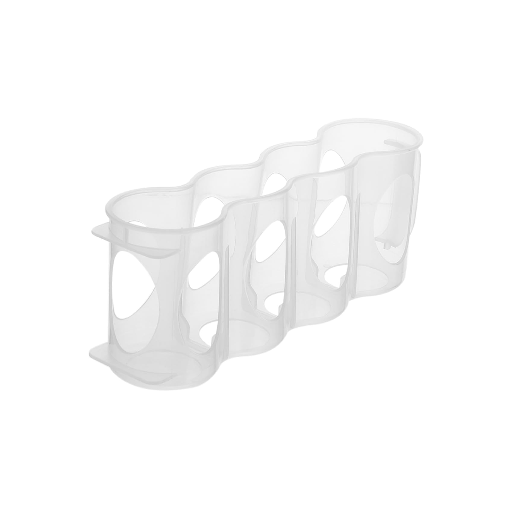 Mikinona 2pcs Soda Organizer for Refrigerator Beer Bottle Holder Portable Soda Can Holder Kitchen Container for Household Crisper