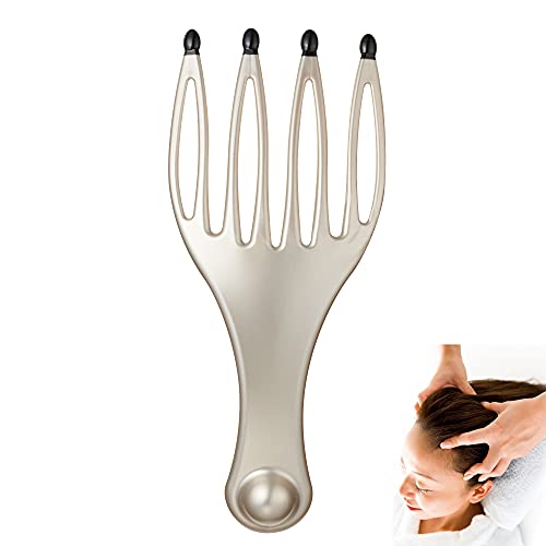 Head Scratcher [Made in Japan] Head Massager Scalp Stress Relax with Mineral Ore-Blended Tips, Hair Scalp Massager, for Head Massage, Men, Women, and Gift
