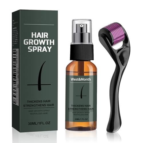 Bartwuchs-Set,Bartwuchs set mit Titanium Derma Roller,Beard Oil für...