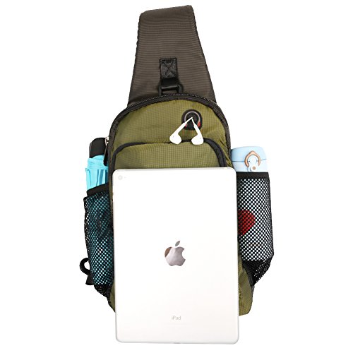 Vanlison Crossbody Sling Bag Backpack For Men & Women Army Green #TOP5