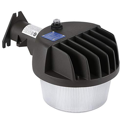 TORCHSTAR LED Barn Light 50W, 6000lm, Dusk to Dawn Yard Lighting with Photocell, 5000K Daylight, 600W Eqv., IP65 Waterproof, ETL-Listed, Outdoor Security/Area Light