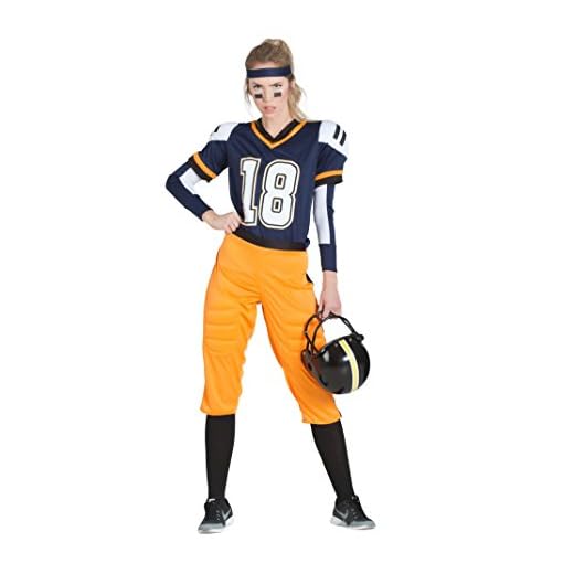 Banyant Toys, S.L. Disfraz DE JUGADORA DE Rugby Azul