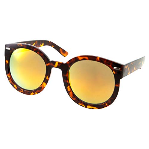 grinderPUNCH Designer Mirrored Sunglasses for Women | Non-Polarized Retro Outdoor Beach Wear