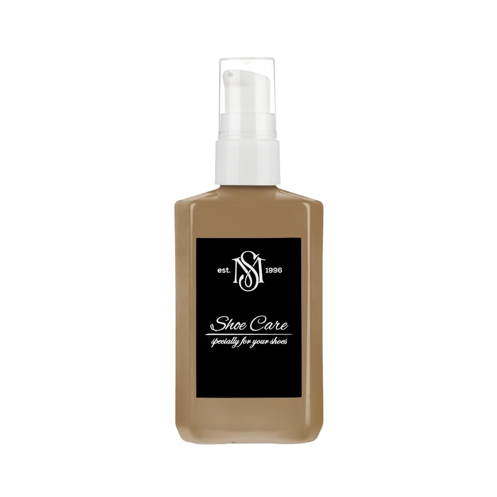 Bálsamo de cuero - NCS S 5020-Y20R - Acondicionador suavizante de zapatos y revitalizador de color para artículos de cuero suaves de MAVI STEP - 100.5 ml