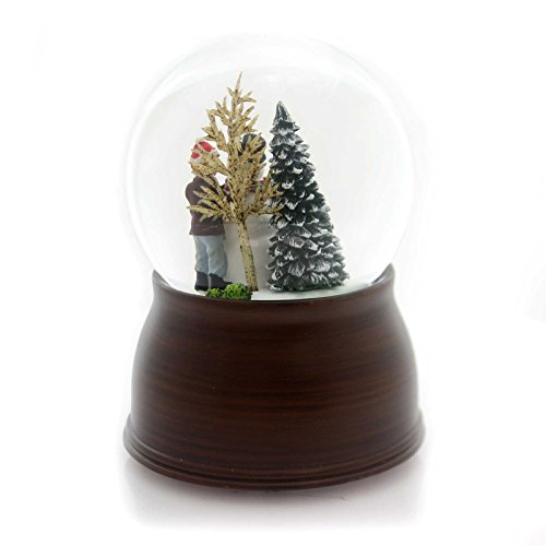 Musical Kinds And Snowman Windup Dome 100Mm 34150 #TOP1