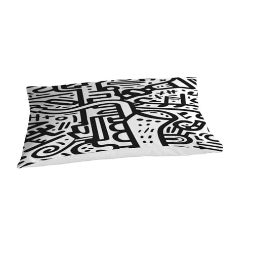 Housse de couette graffiti 2 pièces lit simple ensemble literie microfibre imprimé portrait - 7